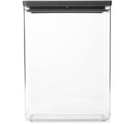 Brabantia Tasty+ boîte de rangement 22.1x11.1x29.6 cm transparent-noir 229985