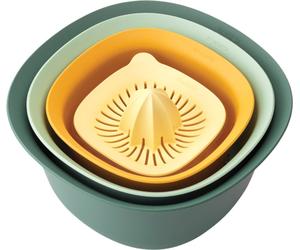 brabantia Tasty + Ensemble de Bols à Mélanger Empilables - 1 kit