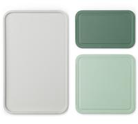 Brabantia Tasty+ planche à découper pour cuisine Rectangulaire Plastique Gris