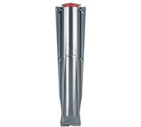 BRABANTIA - TIGE EN METAL POUR PIED DE SECHOIR - BOUCHON EN PLASTIQUE NOIR - 35 MM