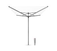 Brabantia Topspinner 40m + ancre de terre - Gris métallique