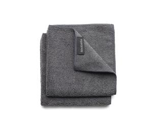 Brabantia Torchons en microfibres Brabantia Lot de 2 Gris foncé