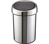 Brabantia Touch Bin acier brillant 3ltr