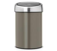 Brabantia Touch Bin poubelle 3 l chrome-gris 364464