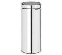 Brabantia 115325 Touch Bin Poubelle unie Acier Inoxydable/Plastique Brillant Acier 32 x 29,5 x 72 cm 30 L