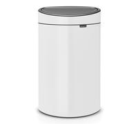 Brabantia Touch Bin poubelle 40 l blanc-gris 114984