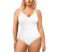 Brabic Body débardeur gainant sans manches sans couture pour femme pour contrôle du ventre, Medium/Large