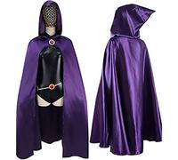 brableewear Titans-Raven Ceinture de cosplay pour femme - Accessoires de costume - Chaîne réglable avec pierres rouges pour accessoires de costume, violet, taille XS