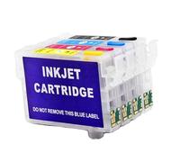 BRABOSTON 604XL Lot de cartouches rechargeables pour imprimante à jet d'encre XP-4205 WF2910 WF2930 WF2935 WF2950 avec puce