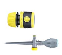 BRABOSTON Arroseur à entraînement par engrenage réglable pour une utilisation polyvalente dans la cour et la ferme avec installation facile Arroseur haute pression d'irrigation goutte à goutte
