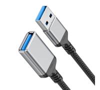 BRABOSTON Câble d'extension USB 3.0 mâle vers femelle pour lecteur de carte clignotant, clavier