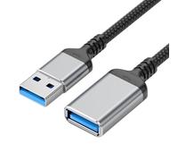 BRABOSTON Câble d'extension USB 3.0 mâle vers femelle pour lecteur de carte clignotant, clavier