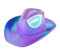 BRABOSTON Chapeau de cowboy avec surface 58 cm de circonférence pour homme et femme, cow-boy spatial pour femmes, hommes, adultes et filles, à porter lors d'une fête de style occidental