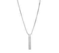 BRABOSTON Collier Ayatul Kursi moderne en acier inoxydable avec pendentif amulette et calligraphie arabe, taille unique, Comme décrit, Comme décrit.