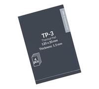 BRABOSTON Coussinet thermique 120 x 20 mm facile à couper pour carte graphique IC particulièrement doux comble les espaces entre composants conducteurs de chaleur en silicone thermique