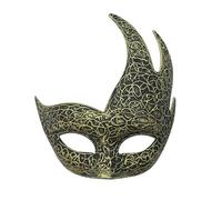 BRABOSTON Demi-visage de Mardi Gras vénitien pour carnaval ou bal masqué