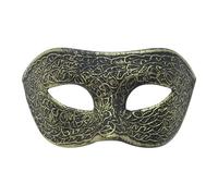 BRABOSTON Demi-visage de Mardi Gras vénitien pour carnaval ou bal masqué