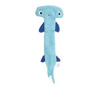 BRABOSTON Jouet en forme de requin en forme de marteau pour chien agressif pour le nettoyage des dents - Jouet interactif résistant pour chien agressif - Intelligence interactive d'ennui - Séparation