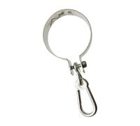 BRABOSTON Mousqueton pivotant antirouille pour cadres en bois d'extérieur Installation rapide Aucun outil nécessaire Cintre en métal pour adultes/enfants Crochet balançoire