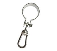 BRABOSTON Mousqueton pivotant antirouille pour cadres en bois d'extérieur Installation rapide Aucun outil nécessaire Cintre en métal pour adultes/enfants Crochet balançoire