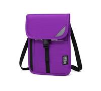 BRABOSTON Pochette de voyage tour de cou avec blocage RFIDS pour passeports familiaux pour un voyage facile, design simple pour homme et femme, pochette de voyage, portefeuille pour passeport familial