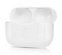 BRABURG Boîtier de charge sans fil de rechange compatible avec AirPods Pro 1ère et 2ème génération, étui de chargeur avec bouton de synchronisation, port de charge Lightning