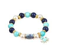 Bracciale con Perline | Braccialetto da Polso Regolabile Gioiello a Tema