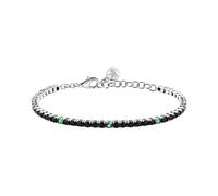 Bracciale Morellato Tesori Argent 925 Noir Vert (SAIW260)