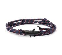 Braccialetti vintage regolabili con ciondolo a forma di squalo multistrato fatto a mano