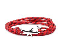 Braccialetti vintage regolabili con ciondolo a forma di squalo multistrato fatto a mano