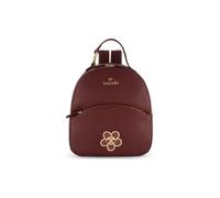 Braccialini Amy Bijoux Un sac à dos compact en simili cuir rose poudré au design sobre et contemporain Le modèle est rehaussé par le détail de bijoux qui symbolise la saison : un, rouge, UNITÉ