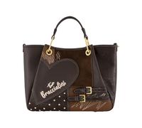 Braccialini - Amy Patchwork Handbag - Femme - Sacs - Brun - Taille: ONE Size