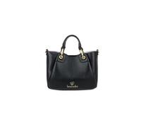 Braccialini Amy Sac à main de petite taille avec double poignée, se cache entre les coutures transversales des panneaux qui permettent d'élargir. Le sac est en similicuir de couleur bordeaux, oui