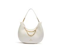 Braccialini Amy Sac hobo en simili cuir silhouette croissante, parfait pour compléter avec élégance les looks de tous les jours. Le design essentiel est enrichi par un accessoire délicat, Blanc