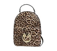 Braccialini - Baroque Backpack - Femme - Sacs - Brun - Taille: ONE Size