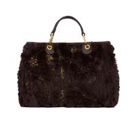 Braccialini - Beth Fur - Femme - Sacs - Brun - Taille: ONE Size