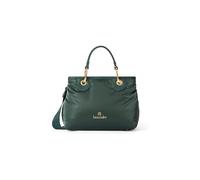 Braccialini Beth Puffy Sac à main de taille moyenne fabriqué en nylon effet ouaté. À l'intérieur d'une pochette totalement amovible et utilisable comme deuxième sac auquel vous pouvez, vert, Taille