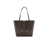 Braccialini Double Le sac fourre-tout alliant élégance et polyvalence en un seul geste. Des lignes épurées, une silhouette épurée et une teinte poudrée raffinée se combinent avec un intérieur à pois