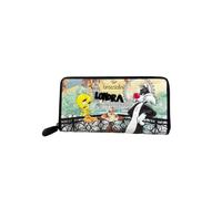 Braccialini, Femme, Accessoires, Multicolore, Taille: ONE Size Cartoline Zip Around Wallet