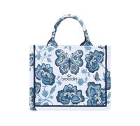 Braccialini, Femme, Sacs, Multicolore, Taille: ONE Size Queen Handbag Butterfly