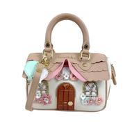 Braccialini, Femme, Sacs, Multicolore, Taille: ONE Size Temini Casetta Handbag