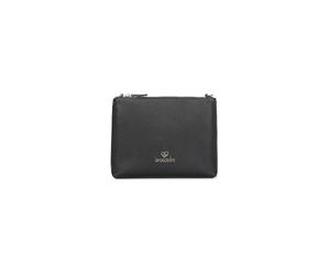 Braccialini Jinny Sac à bandoulière pour femme en cuir synthétique, noir, taille unique, Noir , Taille Unique