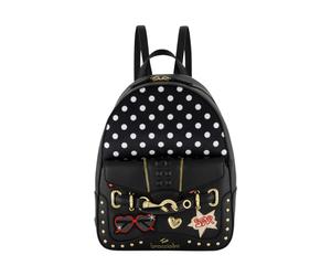 Braccialini - Rock Backpack - Femme - Sacs - Noir - Taille: ONE Size