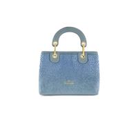 Braccialini Sac à main Beth Strass de taille moyenne qui allie élégance et luminosité dans une silhouette spacieuse et sophistiquée. Fabriqué dans un matériau doux effet daim à la main