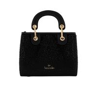 Braccialini Sac à main Beth Strass de taille moyenne qui allie élégance et luminosité dans une silhouette spacieuse et raffinée. Fabriqué à partir d'un matériau doux aspect daim avec, Noir