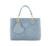 Braccialini Sac à main Beth Matelasse de taille moyenne, fabriqué à partir d'un matériau imitation daim avec une finition douce et veloutée. La finition matelassée emblématique avec des cœurs