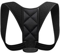 Brace Support Belt Adjustable Corrector Clavicle Spine Back Shoulder Lumbar Correction (Color Black, Size : X-Large) Tools