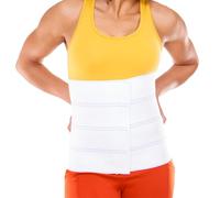 BraceAbility Ceinture de Soutien Abdominal XXL Extensible Ceinture Abdominale de Grande Taille pour la Perte de Poids Récupération Post - Opératoire - Femmes (M/L 12 ")