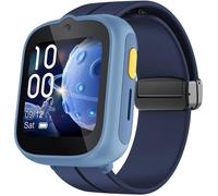Bracelet 18 Mm 20 Mm Compatible Avec Montre Connectée Tcl Movetime Mt48 - 4G Silicone Souple Double Magnétique Réglable Compat