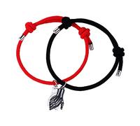 Bracelet 2023 Nouveau Bracelet Couple Couple souhaitant Amour Pierre Bracelet Couture Bracelet Boucles d'oreilles for Les Femmes (Color : B, Size : One Size)